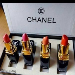 Chanel 4 piece Lipstick Set